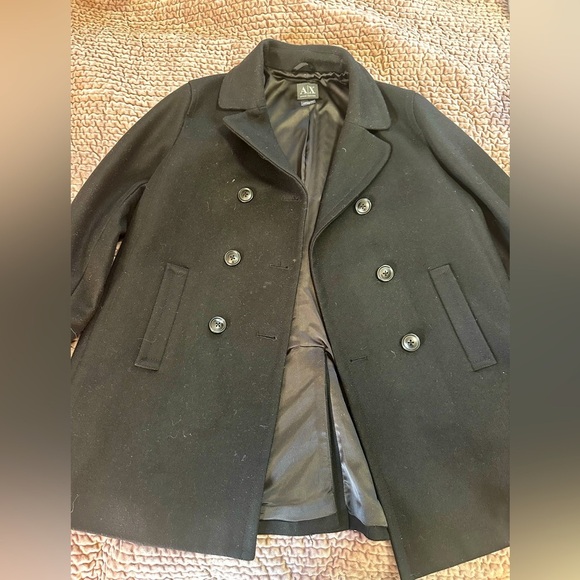 Armani exchange women’s peacoat - Picture 1 of 3